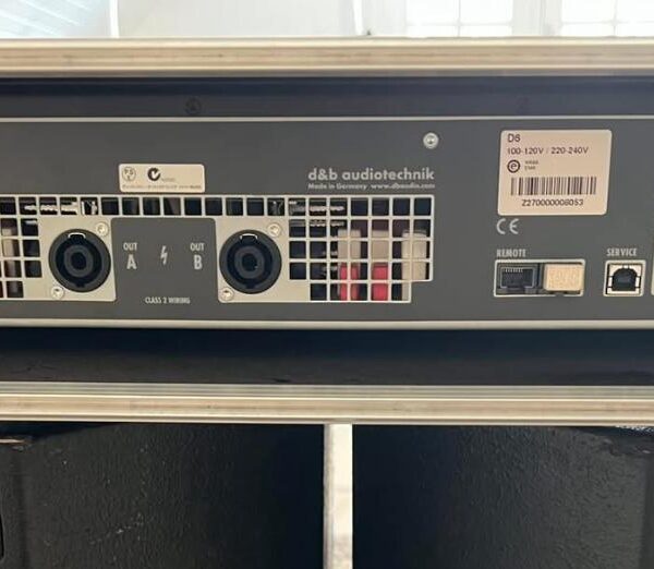 d&b audiotechnik D6 2-Channel Power Amplifier – Used