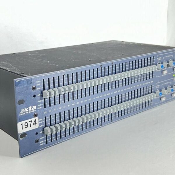 XTA GQ600 2-Channel Graphic Equalizer – Used