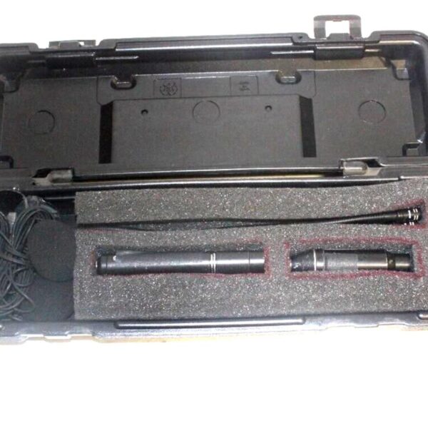 Shure SM-99 Podium Microphones with Preamps in Carrying Case – #63 (Pair)