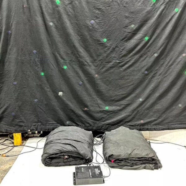 Chauvet Sparklite LED Drape 20FT x 13FT w/ Controller – #2662 (One Set)