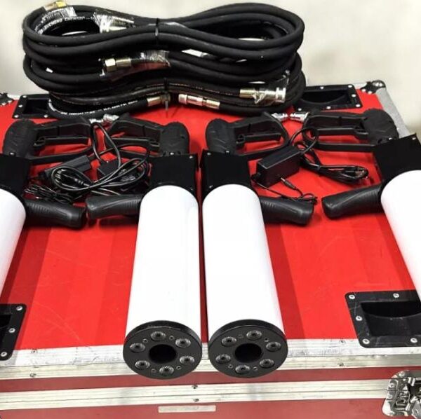 CO2 LED Gun w/ Charger and Case (Lot of 4)