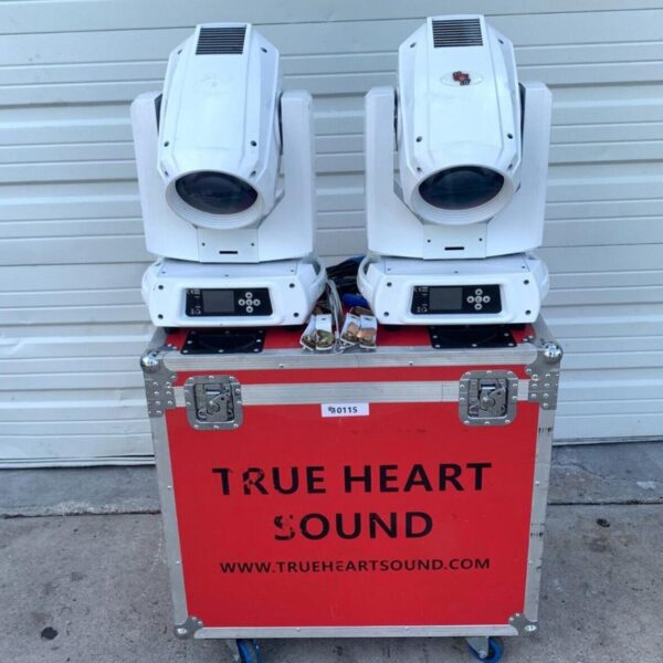 LY350S 350W 17R Moving Head Beam w/ Case – #0115 (Pair)